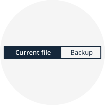 Управление восстановлением копий файлов на сервисе Вирусдай